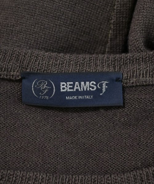 BEAMS F（ビームスエフ）ニット・セーター 茶 サイズ:46(M位) メンズ/2200701463120