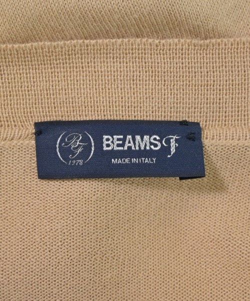 BEAMS F（ビームスエフ）カーディガン ベージュ サイズ:48(L位) メンズ/2200701463212