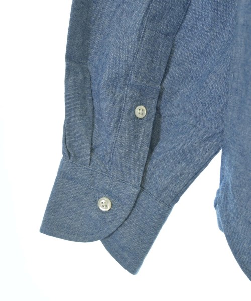 BEAMS F（ビームスエフ）ドレスシャツ 青 サイズ:38(S位) メンズ/2200666238047