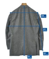 BEAMS F（ビームスエフ）テーラードジャケット グレー サイズ:44(S位) メンズ/2200662765080