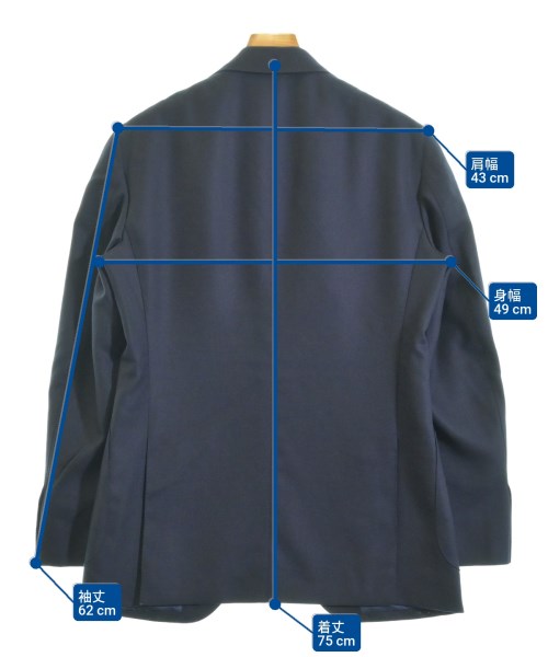 BEAMS F（ビームスエフ）ジャケット 紺 サイズ:48(L位) メンズ/2200671060077