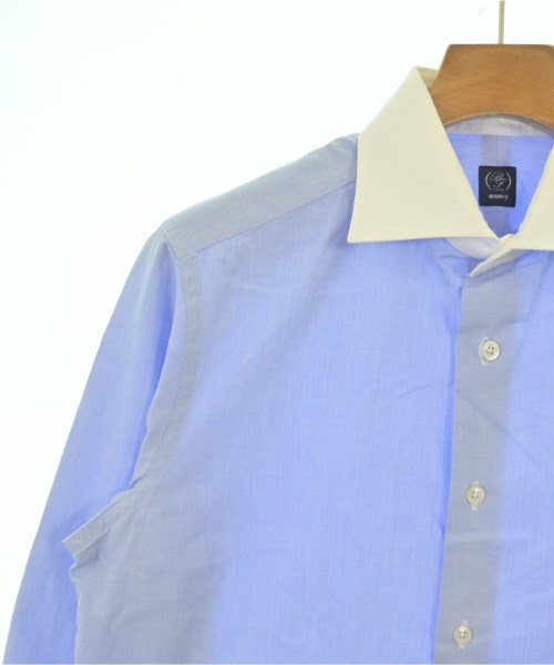 BEAMS F（ビームスエフ）ドレスシャツ 青 サイズ:40(L位) メンズ/2200729290012