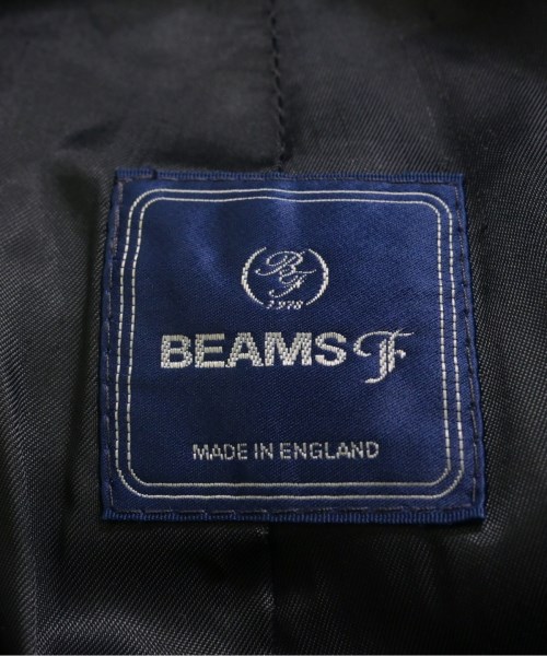 BEAMS F（ビームスエフ）ステンカラーコート 紺 サイズ:36(S位) メンズ/2200733334023