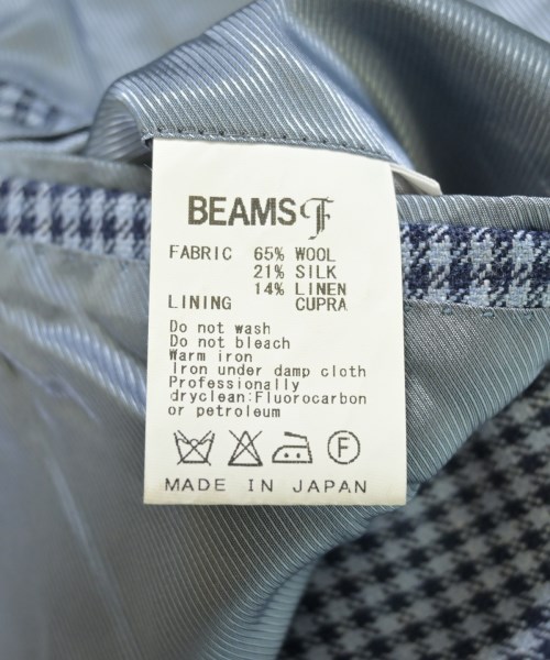 BEAMS F（ビームスエフ）テーラードジャケット 紺 サイズ:S メンズ/2200722339015