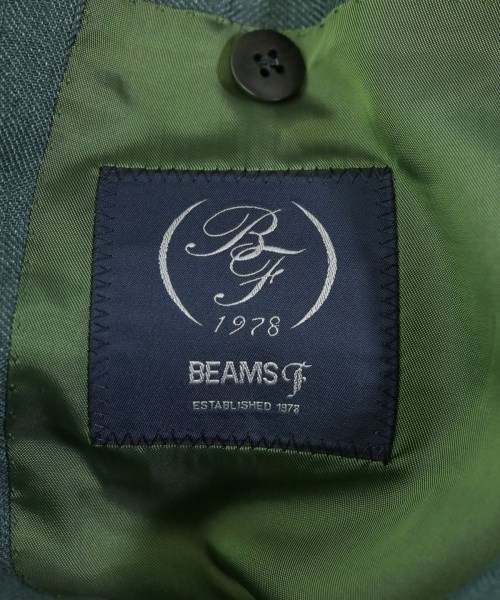 BEAMS F（ビームスエフ）テーラードジャケット 緑 サイズ:42(XS位) メンズ/2200684203058