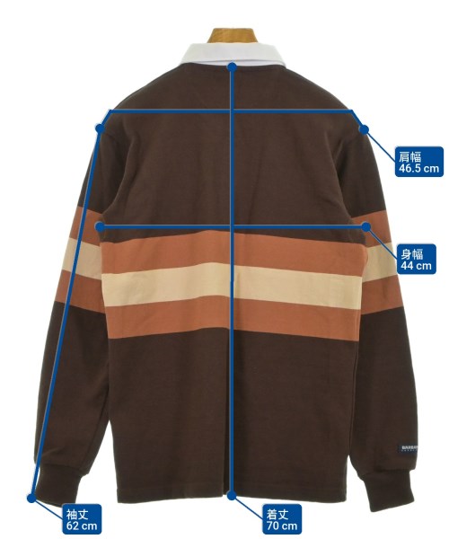 BARBARIAN（バーバリアン）ポロシャツ 茶 サイズ:M メンズ/2200613455091