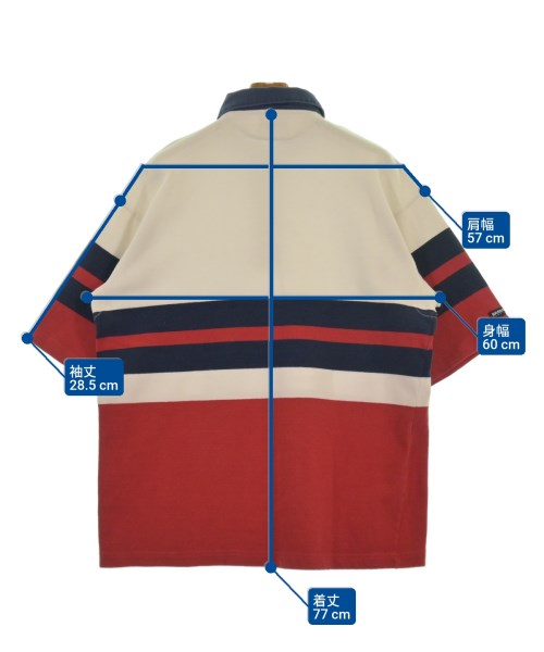 BARBARIAN（バーバリアン）ポロシャツ 赤 サイズ:XXL メンズ/2200616935293