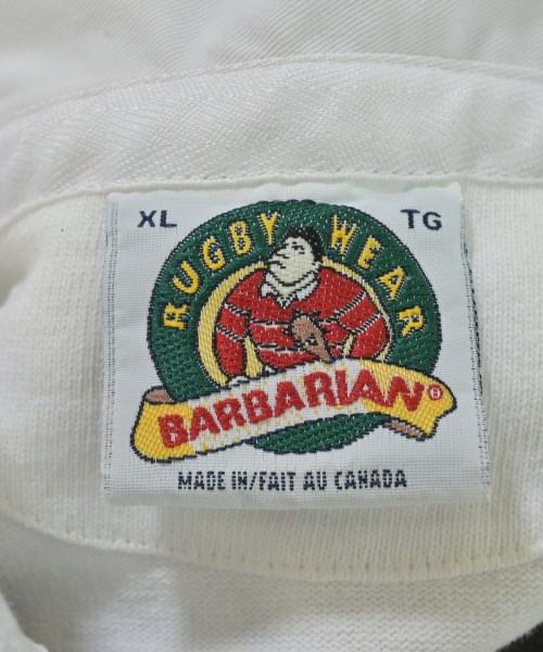 BARBARIAN（バーバリアン）Tシャツ・カットソー 白 サイズ:XL メンズ/2200647071014