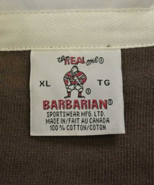 BARBARIAN（バーバリアン）ポロシャツ 茶 サイズ:XL メンズ/2200686098201