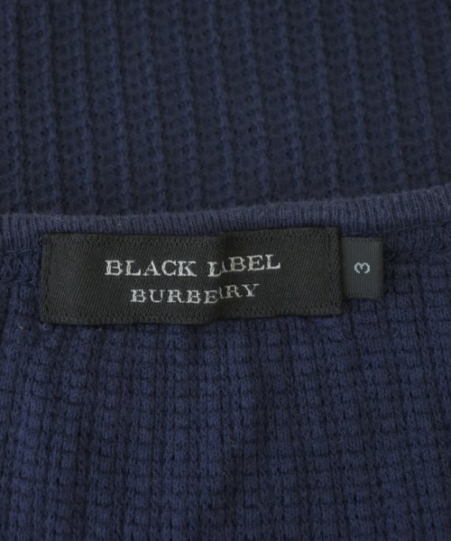 BURBERRY BLACK LABEL（バーバリーブラックレーベル）Tシャツ・カットソー 紺 サイズ:3(L位) メンズ/2200635288073