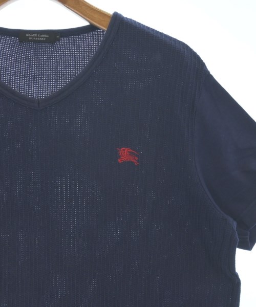 BURBERRY BLACK LABEL（バーバリーブラックレーベル）Tシャツ・カットソー 紺 サイズ:3(L位) メンズ/2200635288073