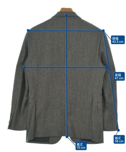 BURBERRY BLACK LABEL（バーバリーブラックレーベル）その他 グレー サイズ:S/76 メンズ/2200637774079