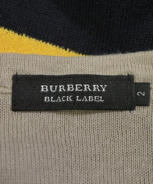 BURBERRY BLACK LABEL（バーバリーブラックレーベル）ニット・セーター 黄 サイズ:2(M位) メンズ/2200626938048