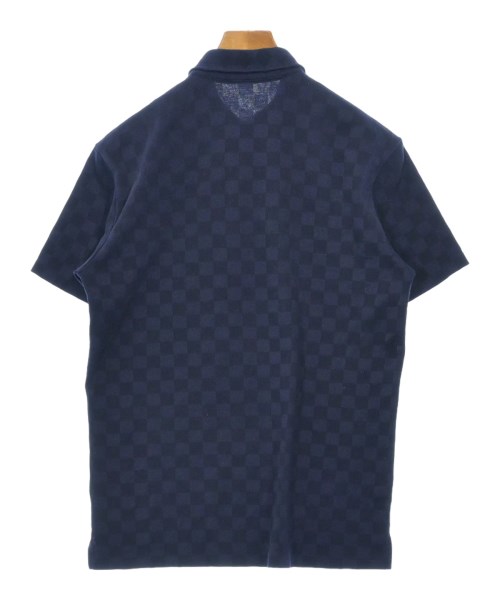 BURBERRY BLACK LABEL（バーバリーブラックレーベル）ポロシャツ 紺 サイズ:3(L位) メンズ/2200631285083