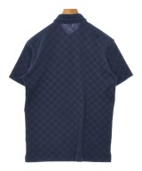 BURBERRY BLACK LABEL（バーバリーブラックレーベル）ポロシャツ 紺 サイズ:3(L位) メンズ/2200631285083