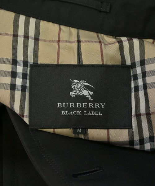 BURBERRY BLACK LABEL（バーバリーブラックレーベル）トレンチコート 黒 サイズ:M メンズ/2200622710013