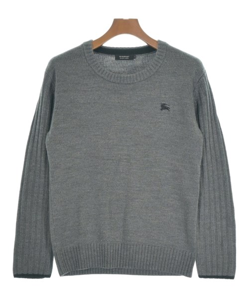 BURBERRY BLACK LABEL(バーバリーブラックレーベル)ニット・セーター グレー サイズ:2(M位)/2200617140030