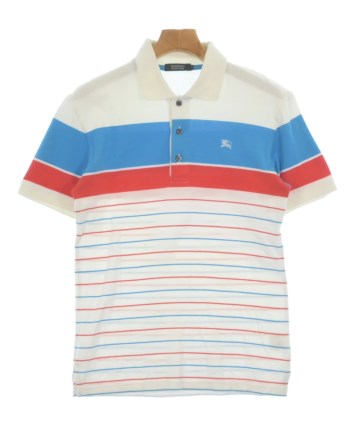 BURBERRY BLACK LABEL（バーバリーブラックレーベル）ポロシャツ 白