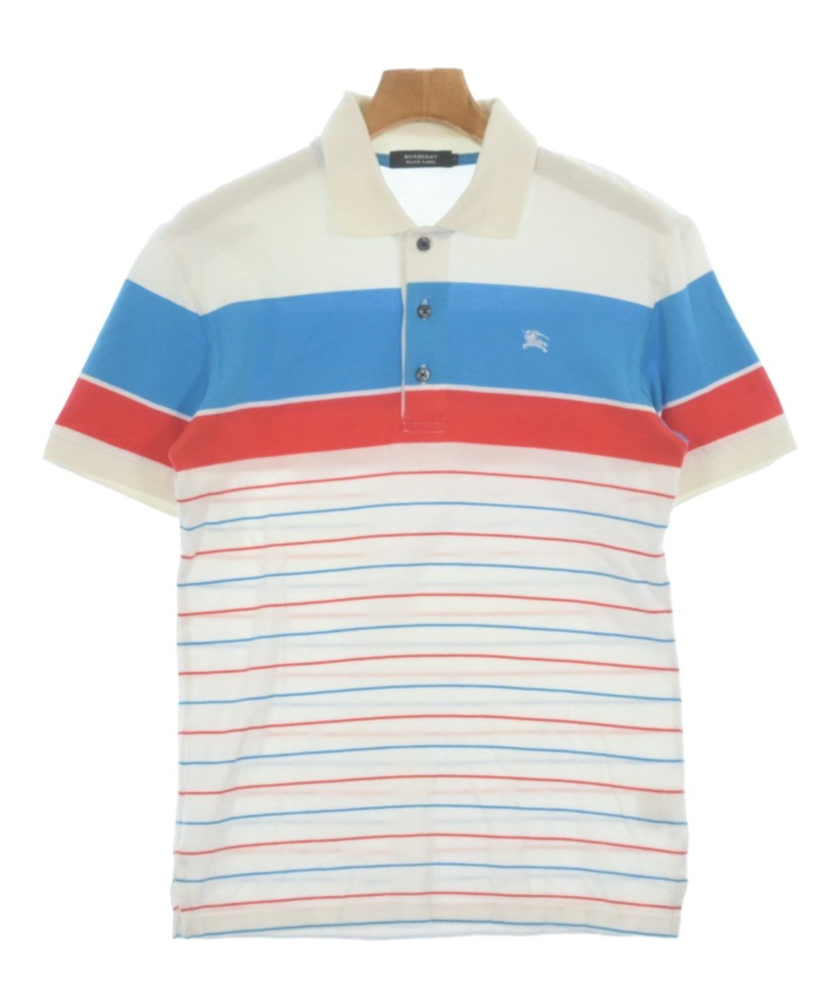 BURBERRY BLACK LABEL（バーバリーブラックレーベル）ポロシャツ 白