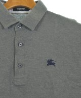 BURBERRY BLACK LABEL（バーバリーブラックレーベル）ポロシャツ グレー サイズ:2(M位) メンズ/2200605426061