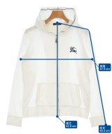 BURBERRY BLACK LABEL（バーバリーブラックレーベル）パーカー 白 サイズ:3(L位) メンズ/2200616495032