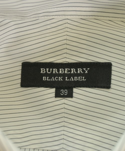 BURBERRY BLACK LABEL（バーバリーブラックレーベル）ドレスシャツ 白 サイズ:39(M位) メンズ/2200620272131