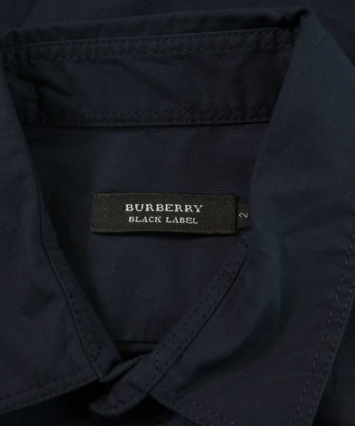 BURBERRY BLACK LABEL（バーバリーブラックレーベル）カジュアルシャツ 紺 サイズ:2(M位) メンズ/2200612165113