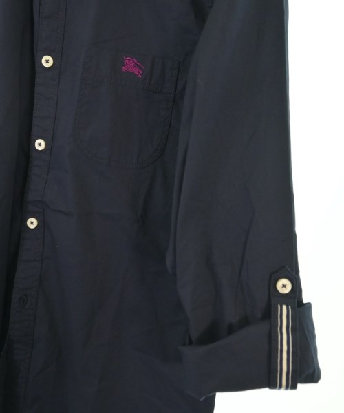 BURBERRY BLACK LABEL（バーバリーブラックレーベル）カジュアルシャツ 紺 サイズ:2(M位) メンズ/2200612165113