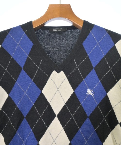 BURBERRY BLACK LABEL（バーバリーブラックレーベル）ニット・セーター 黒 サイズ:2(M位) メンズ/2200673095039