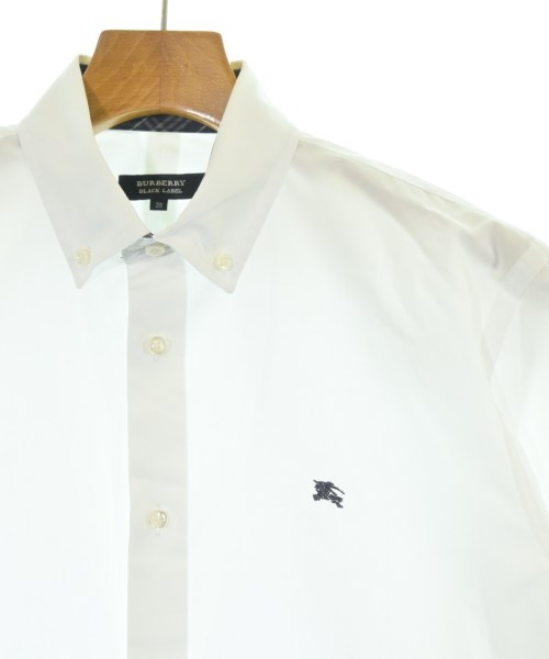 BURBERRY BLACK LABEL（バーバリーブラックレーベル）カジュアルシャツ 白 サイズ:39(M位) メンズ/2200677367071