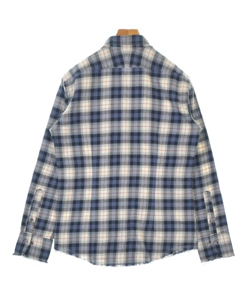 BURBERRY BLACK LABEL（バーバリーブラックレーベル）カジュアルシャツ 青 サイズ:2(M位) メンズ/2200695166052