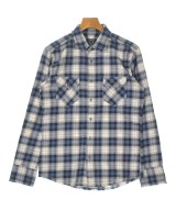 BURBERRY BLACK LABEL（バーバリーブラックレーベル）カジュアルシャツ 青 サイズ:2(M位) メンズ/2200695166052