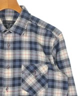 BURBERRY BLACK LABEL（バーバリーブラックレーベル）カジュアルシャツ 青 サイズ:2(M位) メンズ/2200695166052