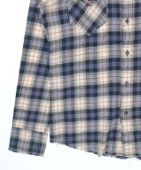 BURBERRY BLACK LABEL（バーバリーブラックレーベル）カジュアルシャツ 青 サイズ:2(M位) メンズ/2200695166052