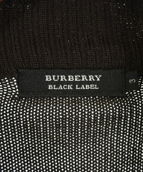 BURBERRY BLACK LABEL（バーバリーブラックレーベル）ニット・セーター 茶 サイズ:3(L位) メンズ/2200691822037