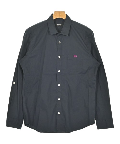 BURBERRY BLACK LABEL(バーバリーブラックレーベル)カジュアルシャツ 紺 サイズ:3(L位)/2200691822068