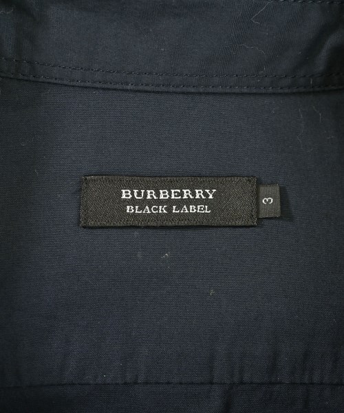 BURBERRY BLACK LABEL（バーバリーブラックレーベル）カジュアルシャツ 紺 サイズ:3(L位) メンズ/2200691822068