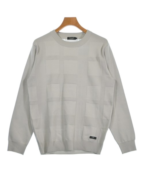 BURBERRY BLACK LABEL(バーバリーブラックレーベル)ニット・セーター グレー サイズ:L/2200697643032