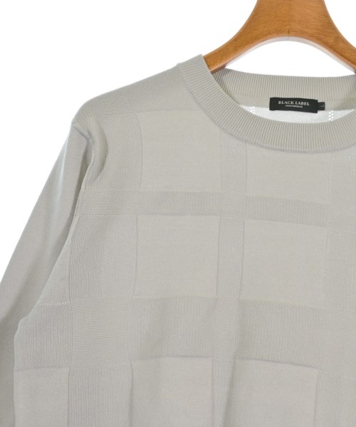 BURBERRY BLACK LABEL（バーバリーブラックレーベル）ニット・セーター グレー サイズ:L メンズ/2200697643032