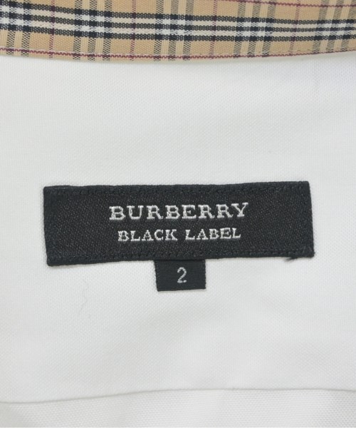 BURBERRY BLACK LABEL（バーバリーブラックレーベル）カジュアルシャツ 白 サイズ:2(M位) メンズ/2200698976184
