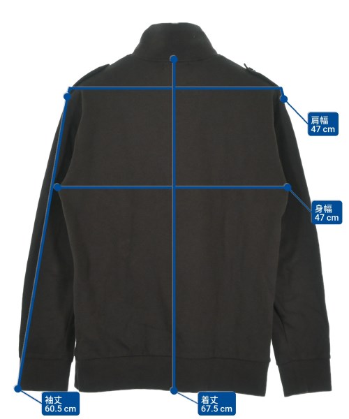 BURBERRY BLACK LABEL（バーバリーブラックレーベル）スウェット 茶 サイズ:3(L位) メンズ/2200699497107
