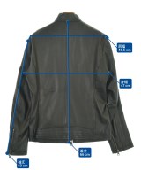 BURBERRY BLACK LABEL（バーバリーブラックレーベル）ライダース 黒 サイズ:L メンズ/2200695911010