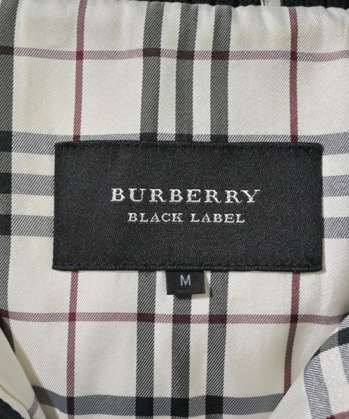 BURBERRY BLACK LABEL（バーバリーブラックレーベル）ダウンジャケット/ダウンベスト 黒 サイズ:M メンズ/2200657506056