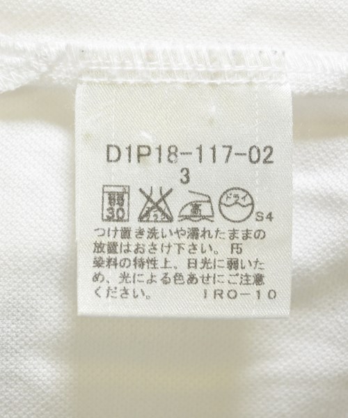 BURBERRY BLACK LABEL（バーバリーブラックレーベル）ポロシャツ 白 サイズ:3(L位) メンズ/2200713977202