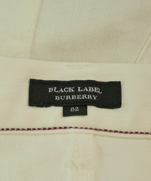 BURBERRY BLACK LABEL（バーバリーブラックレーベル）デニムパンツ 白 サイズ:82(M位) メンズ/2200716799184