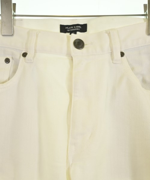 BURBERRY BLACK LABEL（バーバリーブラックレーベル）デニムパンツ 白 サイズ:82(M位) メンズ/2200716799184