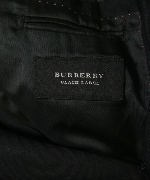 BURBERRY BLACK LABEL（バーバリーブラックレーベル）ビジネス 黒 サイズ:42/42(XS位) メンズ/2200647575017