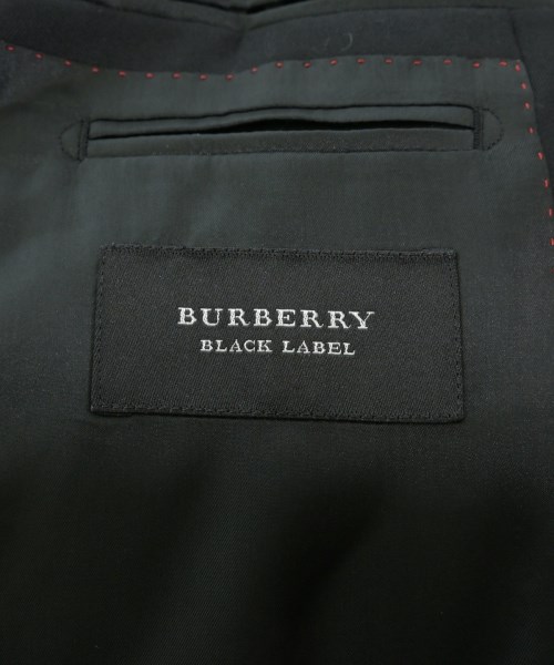 BURBERRY BLACK LABEL（バーバリーブラックレーベル）ビジネス 黒 サイズ:42/42(XS位) メンズ/2200647575024