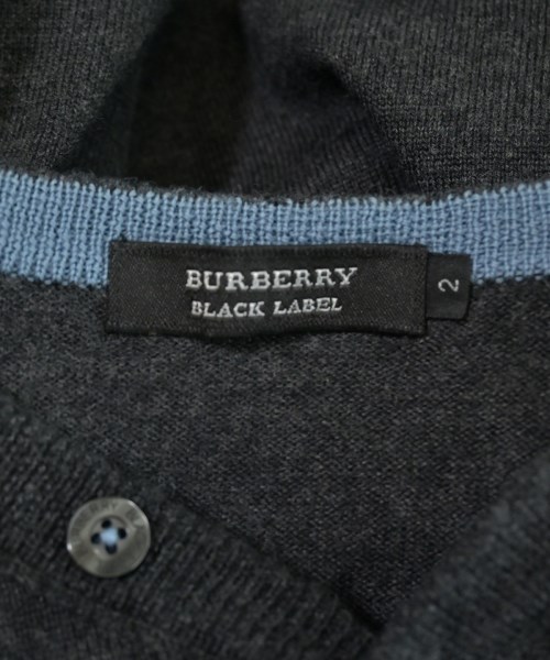 BURBERRY BLACK LABEL（バーバリーブラックレーベル）カーディガン グレー サイズ:2(M位) メンズ/2200648474036
