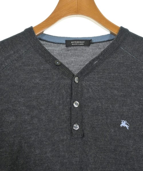 BURBERRY BLACK LABEL（バーバリーブラックレーベル）カーディガン グレー サイズ:2(M位) メンズ/2200648474036
